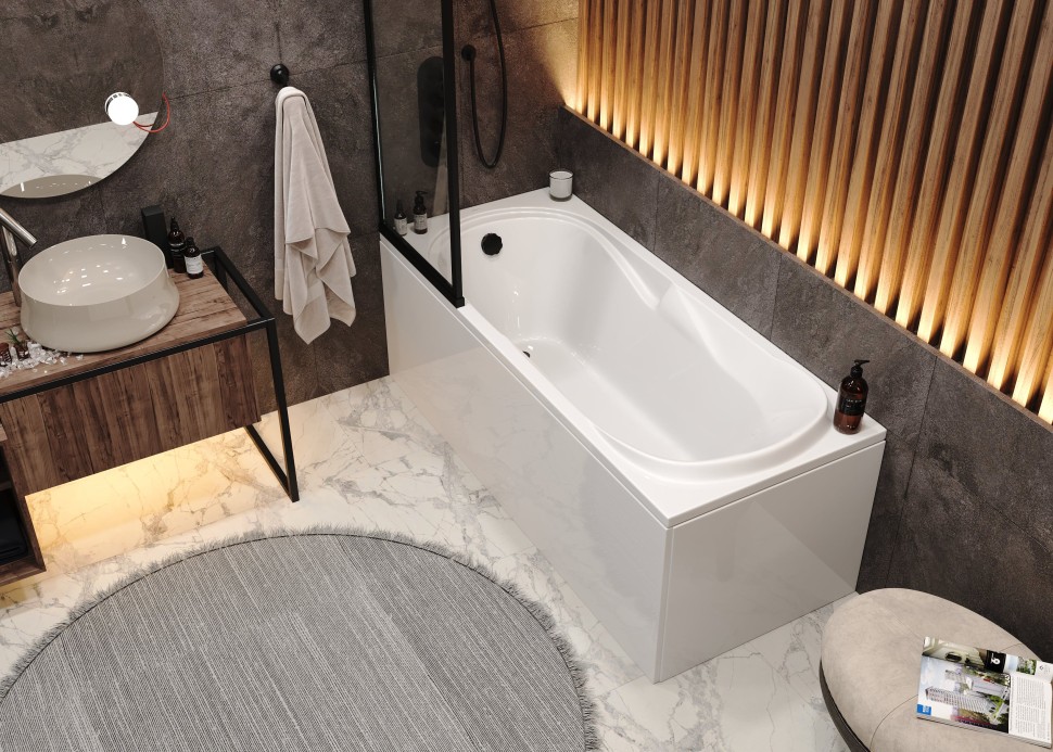 Акриловая ванна VAGNERPLAST MINERVA 170x70