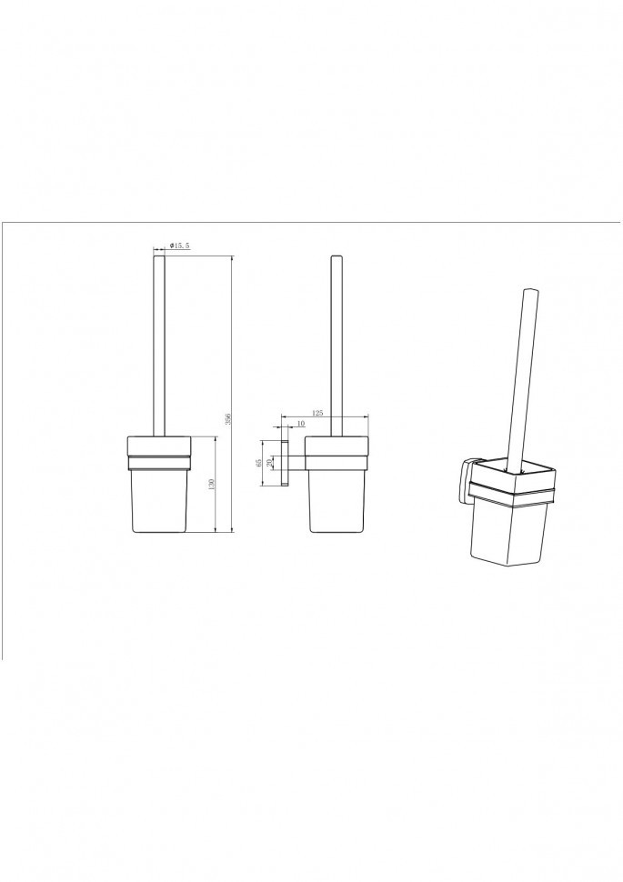 Ёршик подвесной 12613