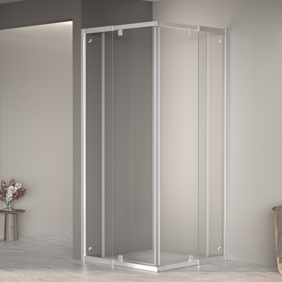 Душевой уголок RGW PA-38 (Прозрачное, 1000x1000)