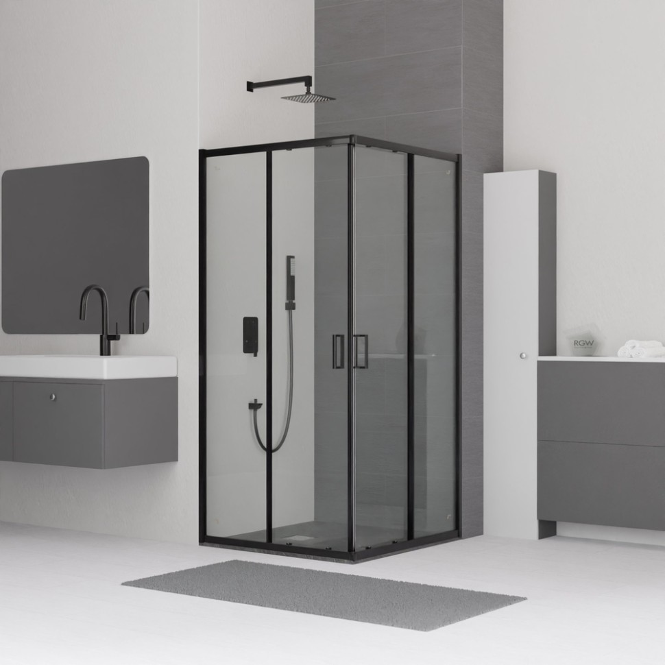 Душевой уголок RGW CL-34B (Прозрачное, 1000x1000)