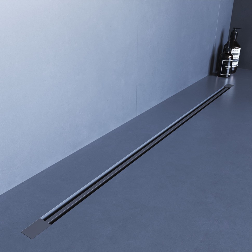 Душевой трап обрезной - SDR-50Gr - серый (800)