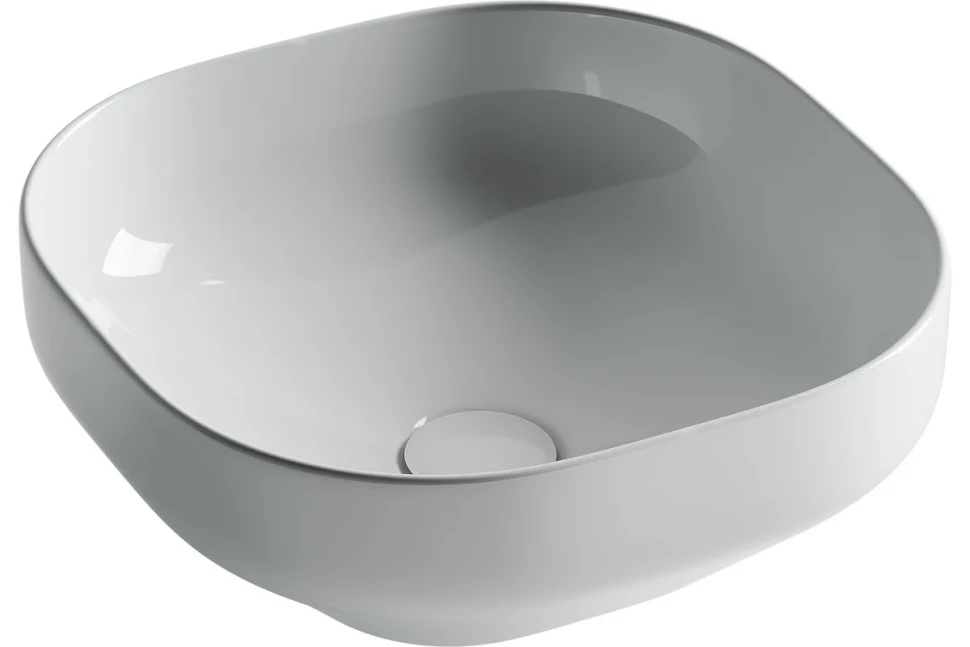 Умывальник чаша накладная квадратная Element 380x380x150мм