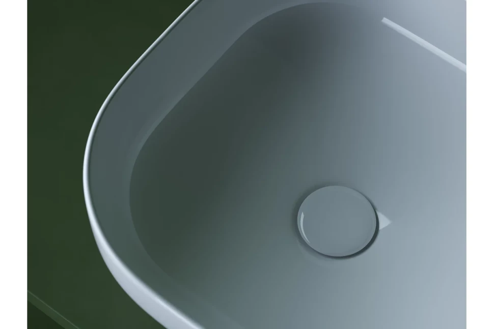 Умывальник чаша накладная квадратная Element 380x380x150мм