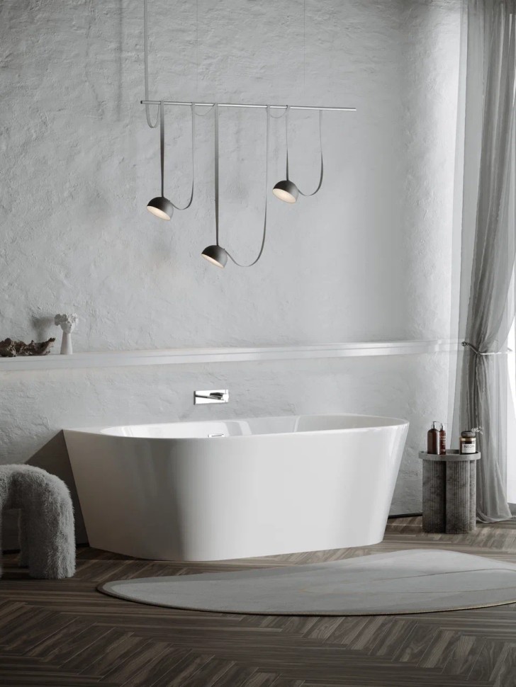 Ванна SANCOS First акриловая отдельностоящая