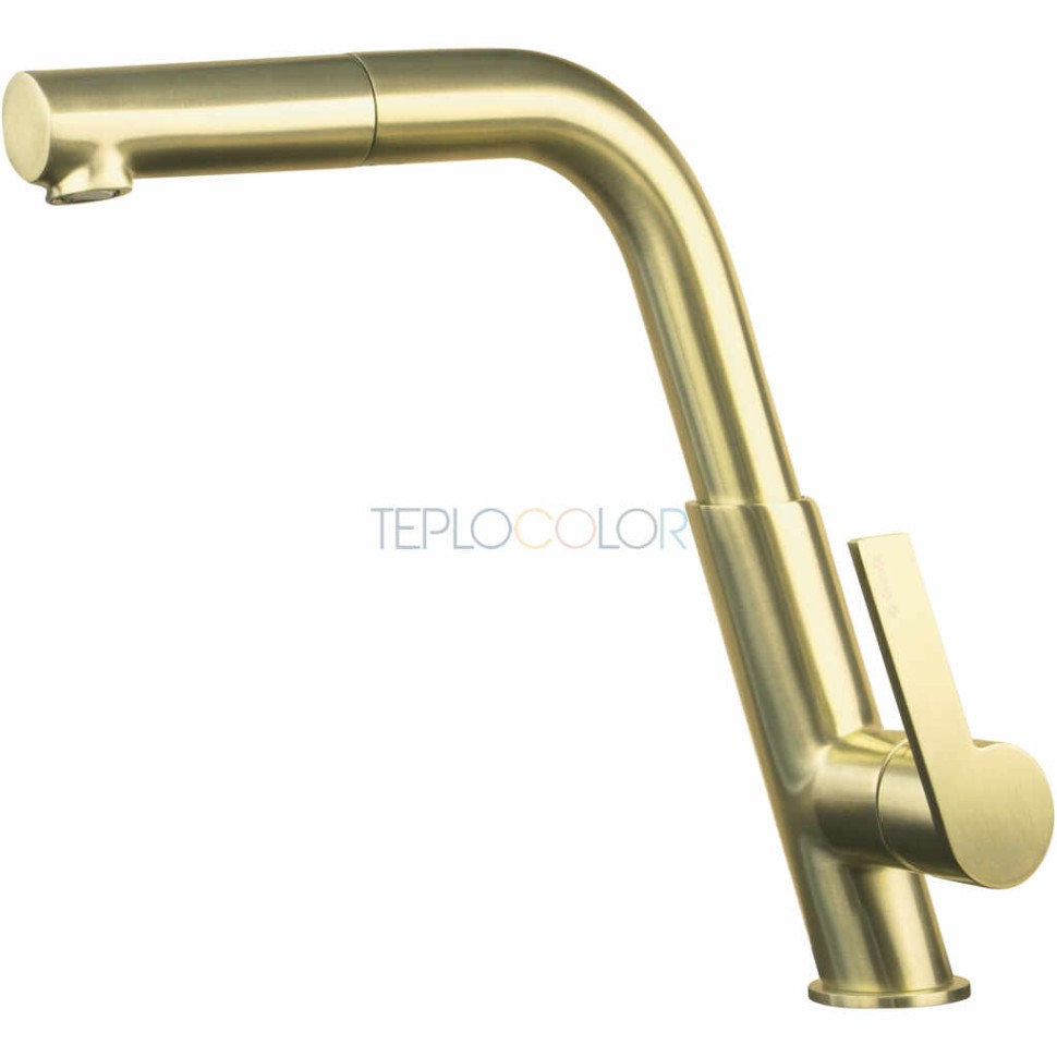 Смеситель для кухни, с выдвижным изливом