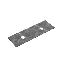 Столешница для ванной комнаты из керамогранита SANCOS Black Sky 1400х460 c отверстием под смеситель, арт.TT140A1X