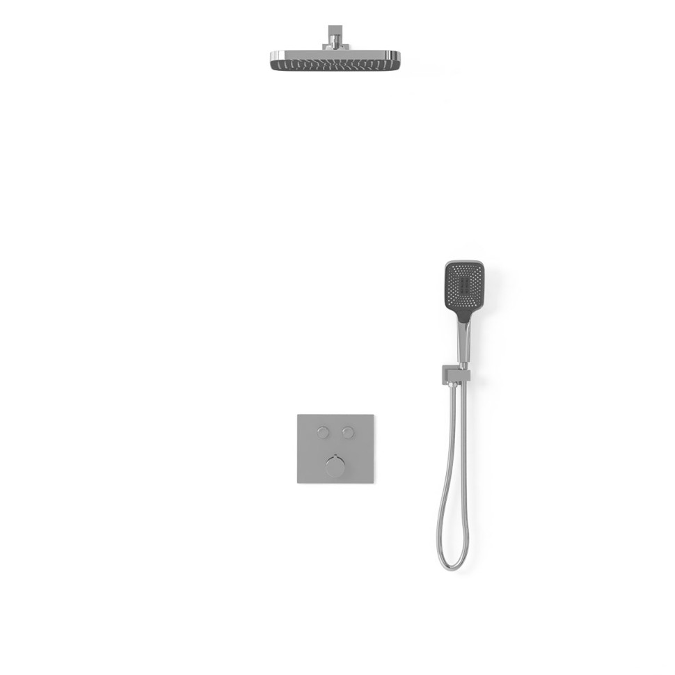 Душевой комплект VSFW-4211CH встраиваемый, 2 режима, хром