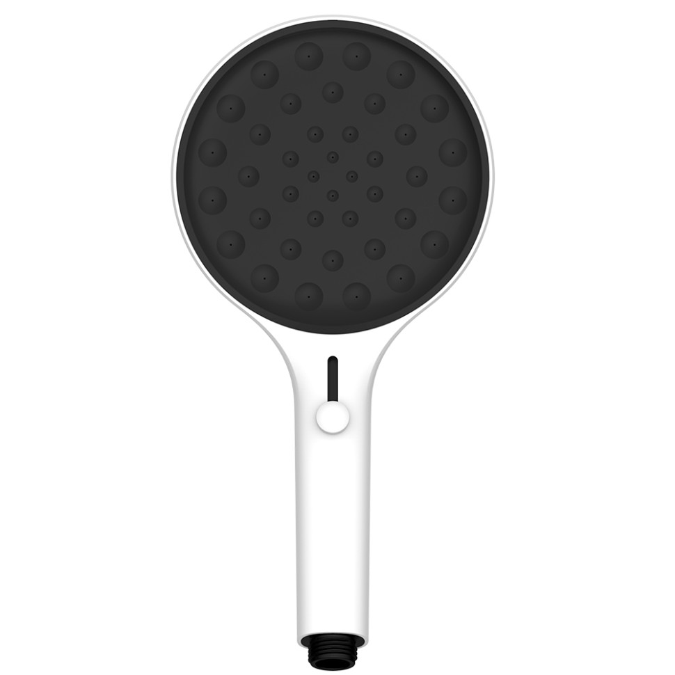 AQM8501MW Ручной душ O135мм, 4 режима, слайдер, Белый