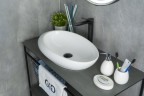 Раковина Gid N9050 51167 накладная белая 59x37x14