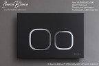 Комплект 2в1 IBERICA BLANCA инсталляция SILENCIO, кнопка смыва ESTI-Q черный матовый (IB001.832)