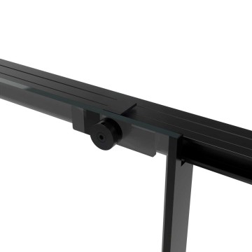 Душевой уголок Слим Софт (Slim Soft) VSR-1SS1012CLB, 1200*1000, черный, стекло прозрачное
