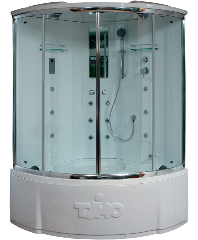 Timo Lux T-7725 душевая кабина 120*120*230 , турецкая баня хамам
