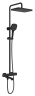 Душевая система Raglo с термостатом для ванны R22.26.06 Черный
