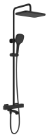 Душевая система Raglo с термостатом для ванны R22.26.06 Черный
