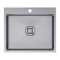 Мойка нерж. сталь AISI304 VELTEN 59, PM805951-BS, брашированная нерж. сталь, 590х510мм, Starke-Paulmark