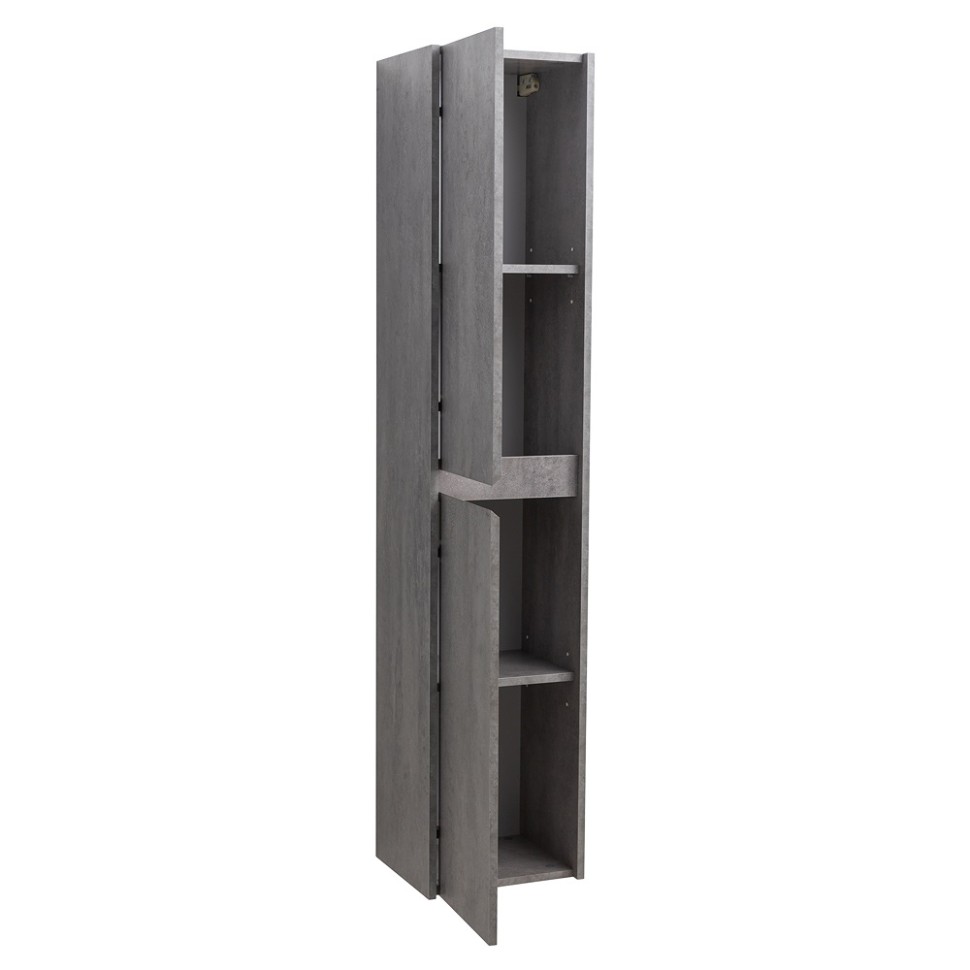 Шкаф подвесной BelBagno KRAFT-1600-2A-SC-CG-L Cemento Grigio