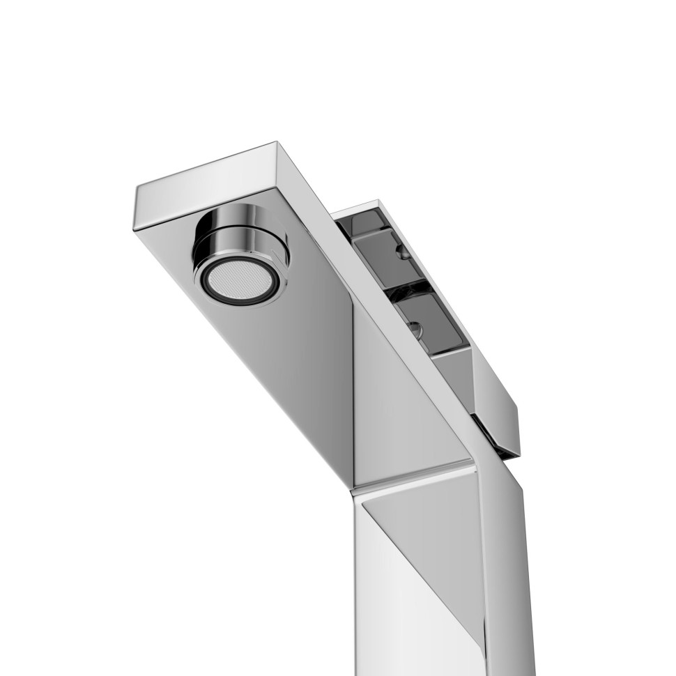 Смеситель для раковины без донного клапана CEZARES SLIDER-LS-01-W0