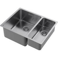 Кухонная мойка Omoikiri Tadzava 58-2-U/I-L-IN нерж. сталь/нержавеющая сталь