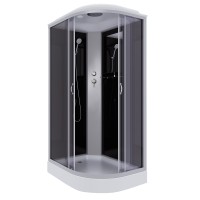 Душевая кабина Niagara Classic NG-3512-14L (120х80х215) низкий поддон(13см),стекло тонированное,3 места