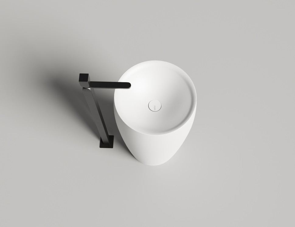 Раковина напольная ALDA 03 470х470х900 S-Stone Матовое