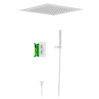 Душевая система встроенная с термостатом Timo Petruma SX-5029/16SM белый матовый