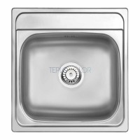 Стальная мойка, 1-чаша