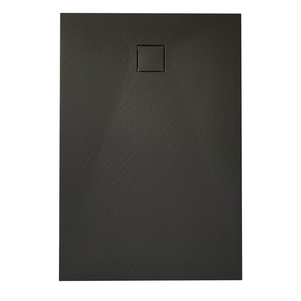 Душевой поддон прямоугольный RGW TSS-B Черный (800x1200)