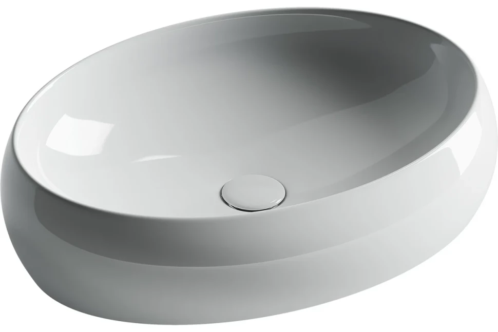 Умывальник чаша накладная овальная Element 560x390x150мм
