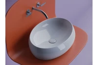 Умывальник чаша накладная овальная Element 560x390x150мм