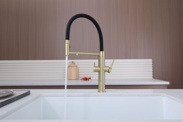 Смеситель для кухни NEXUS DIAMOND, светлое золото, Nd613999-LG, Paulmark-Starke
