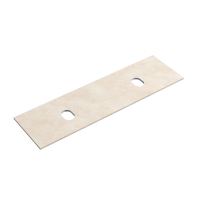 Столешница для ванной комнаты из керамогранита SANCOS Kreman 1400х460 без отверстия под смеситель, арт.TT140A2