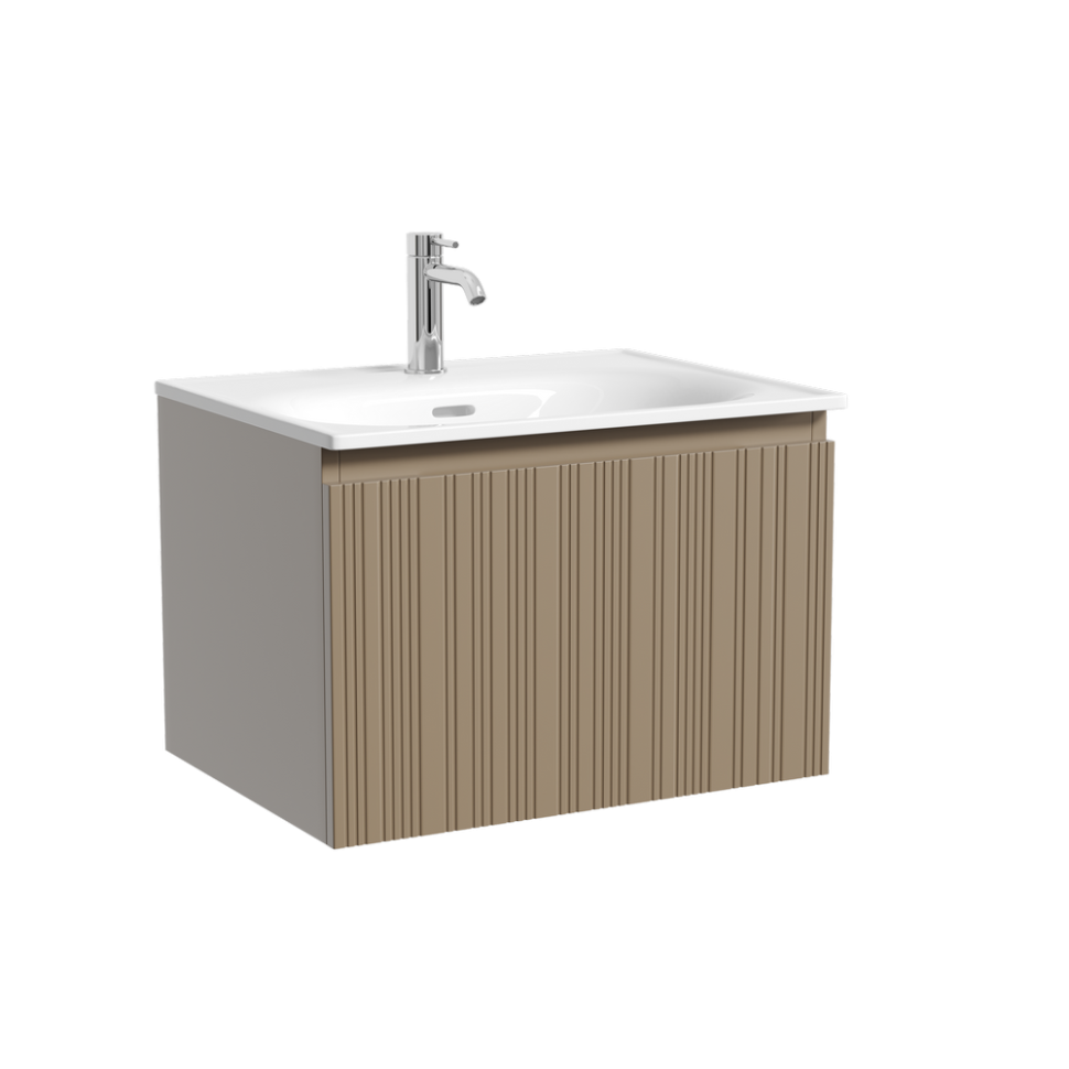 Тумба подвесная SANCOS Code 785х453х400, c одним ящиком оснащенным доводчиками, цвет белый , арт. CD80W