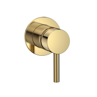 AQM8804BG Встраиваемый смеситель в комплекте с внутр. частью, золото шлифованное