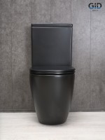 Унитаз напольный Gid Tn2188Bm 62250Y черный матовый 62.5x38.5x84