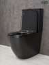 Унитаз напольный Gid Tn2188Bm 62250Y черный матовый 62.5x38.5x84