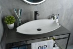 Раковина Gid N9178 51171 накладная белая 74x38x13