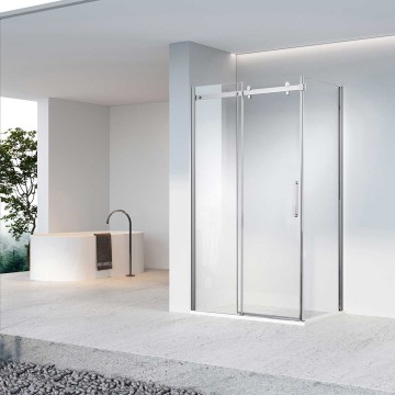 Душевой уголок Комо-Н (Como-N) VSR-4CN1012CL, 1200*1000, хром, стекло прозрачное