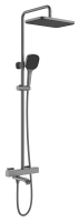 Душевая система Raglo с термостатом для ванны R22.26.09 Графит