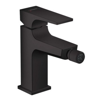 Смеситель для биде Hansgrohe Metropol со сливным клапаном Push-Open 32520670, черный матовый