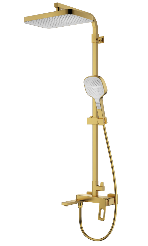 Душевая система Raglo для ванны и душа R51.24.03 Золотой сатин