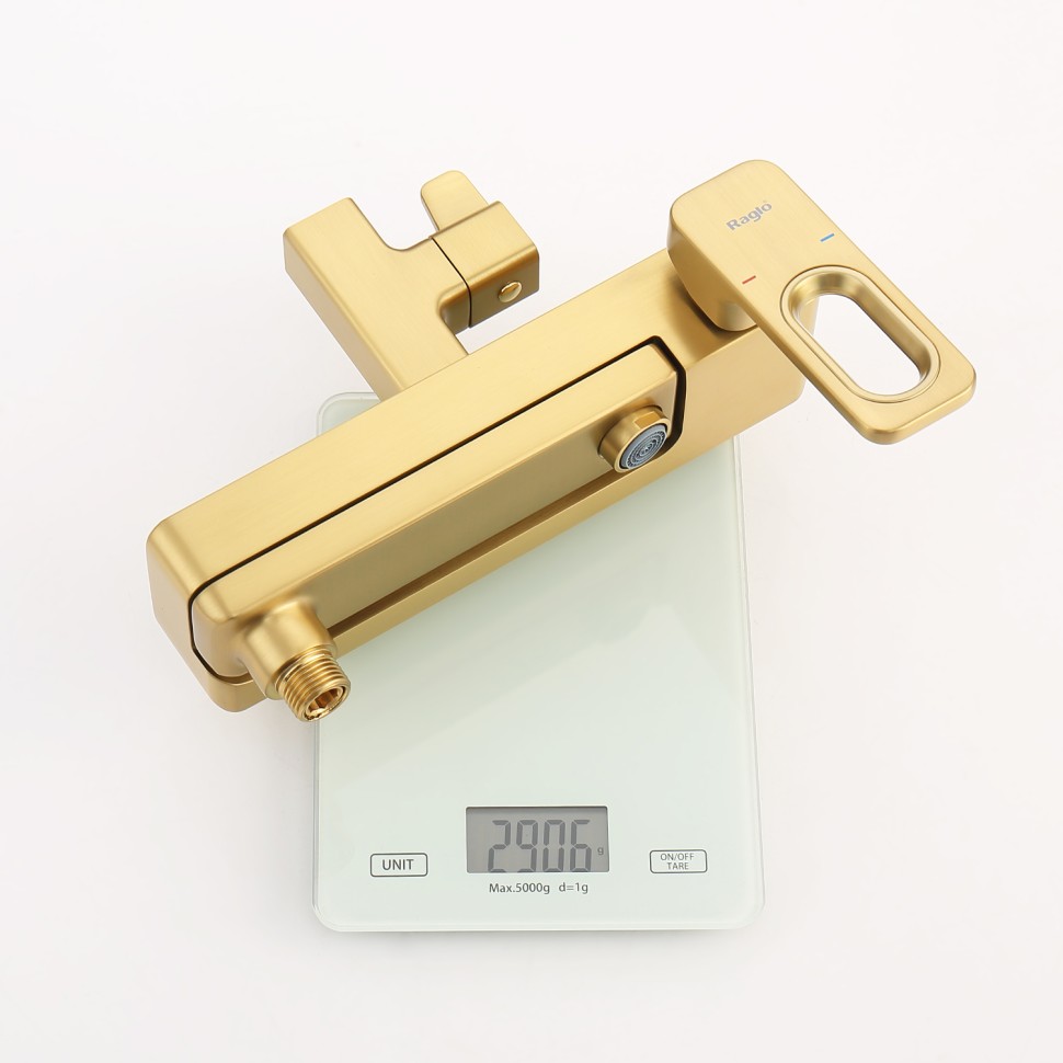 Душевая система Raglo для ванны и душа R51.24.03 Золотой сатин