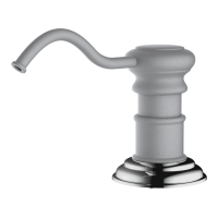 Дозатор Omoikiri OM-01-GR латунь/leningrad grey