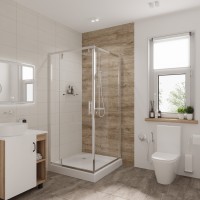 Душевое ограждение Niagara Nova NG-6602-08 (100х100х195) квадрат,хром,дверь распашная,стекло прозрачное,1 место