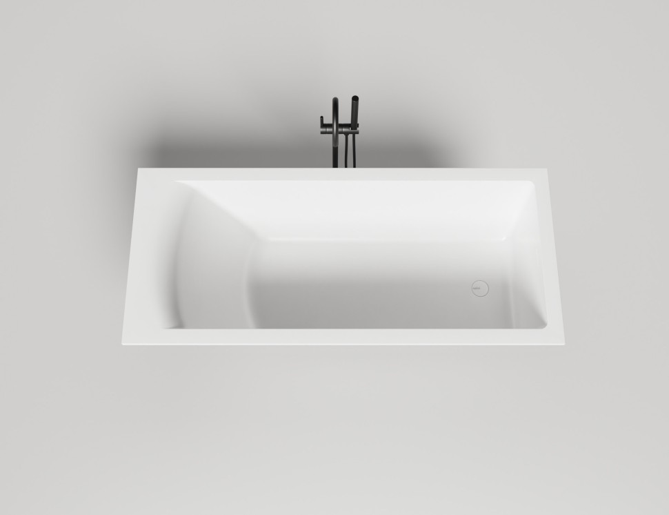 Ванна встраиваемая CASCATA KIT 170x75 S-Sense Матовое