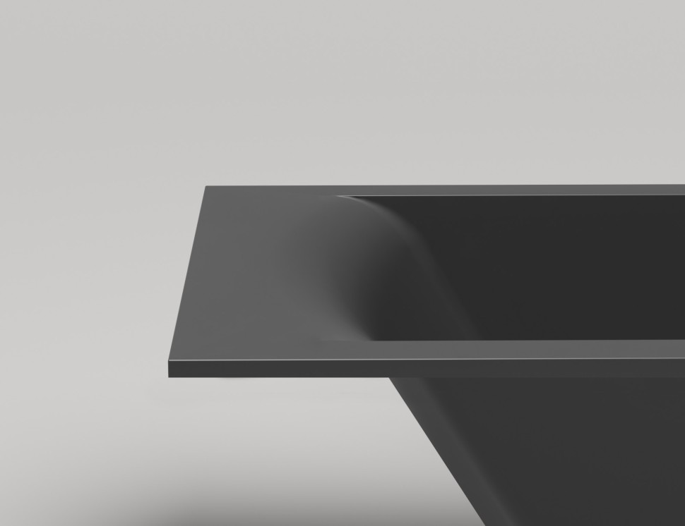 Ванна встраиваемая CASCATA KIT 170x75 S-Sense Матовое