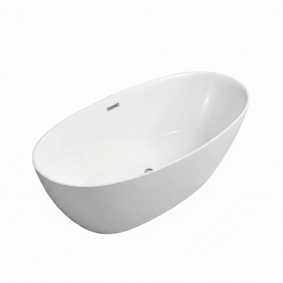 Ванна отдельностоящая Grossman Classic GR-2503M (170х87х58) цвет белый матовый,1 место