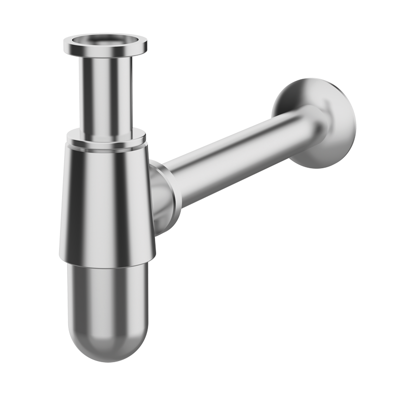 Сифон телескопический GRB VALVES 00030001 хром