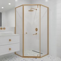 Душевой уголок RGW HO-088Gb (Прозрачное, 900x900)