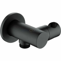 Кронштеин для подключения шланга, круглые, с держателем для лейки