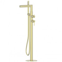 Смеситель ABBER Perfekte 316 AF8A15BG отдельностоящий для ванны, брашированное светлое золото